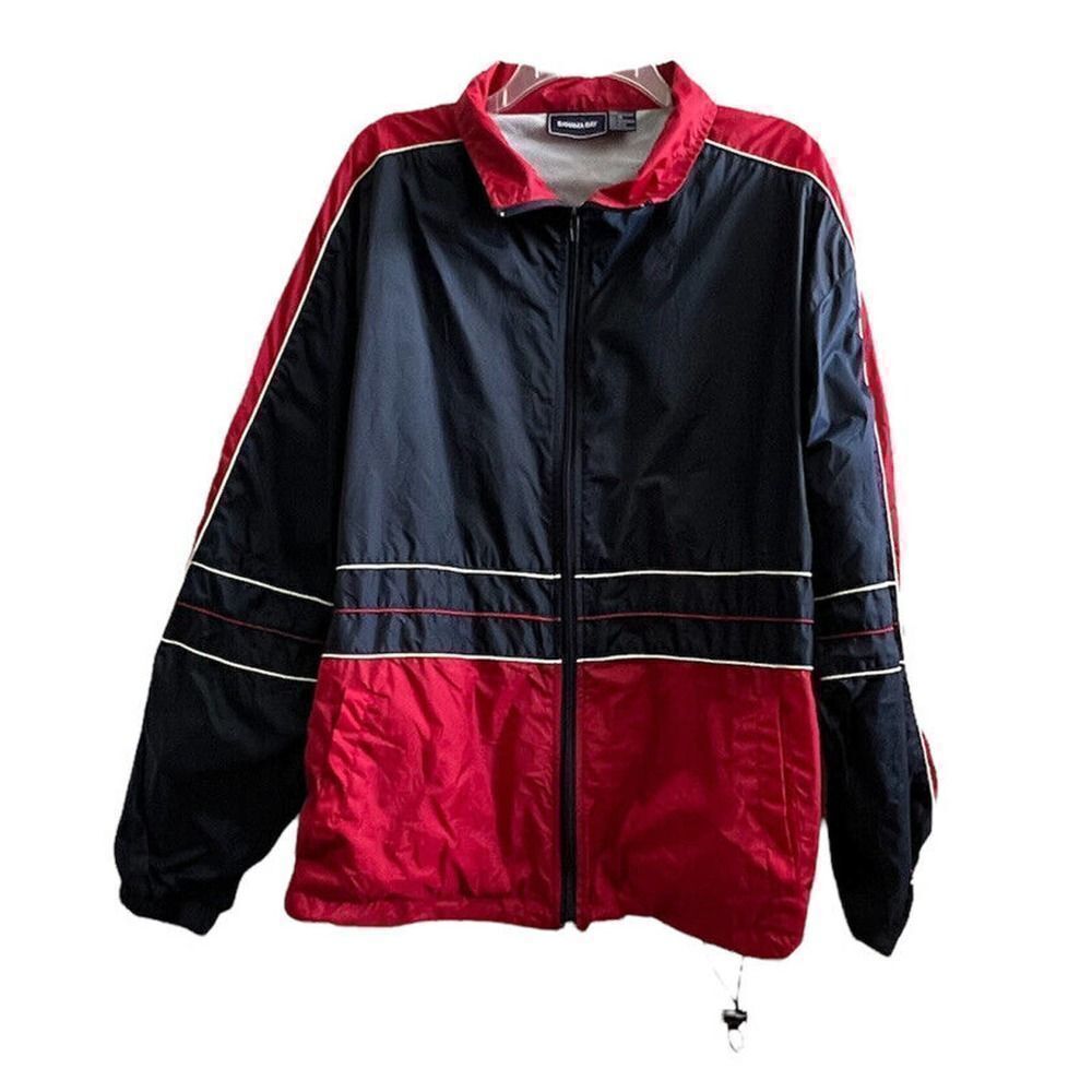 Bahana Bay Windjacket Mens Xlarge Color Block Zip Closure Lining Grandpacore